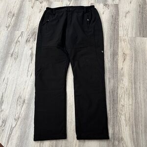 Men's Black Casual Chinos